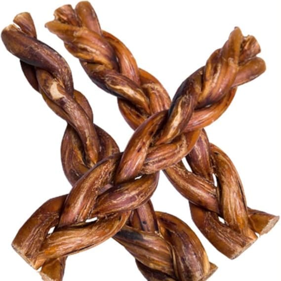Braided bully sticks
